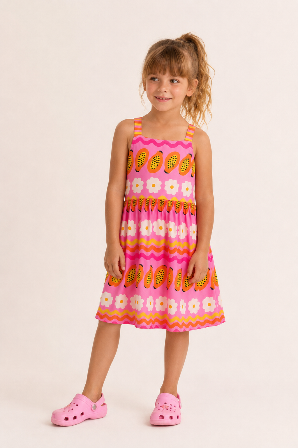 Vestido Brincadeira Mamão