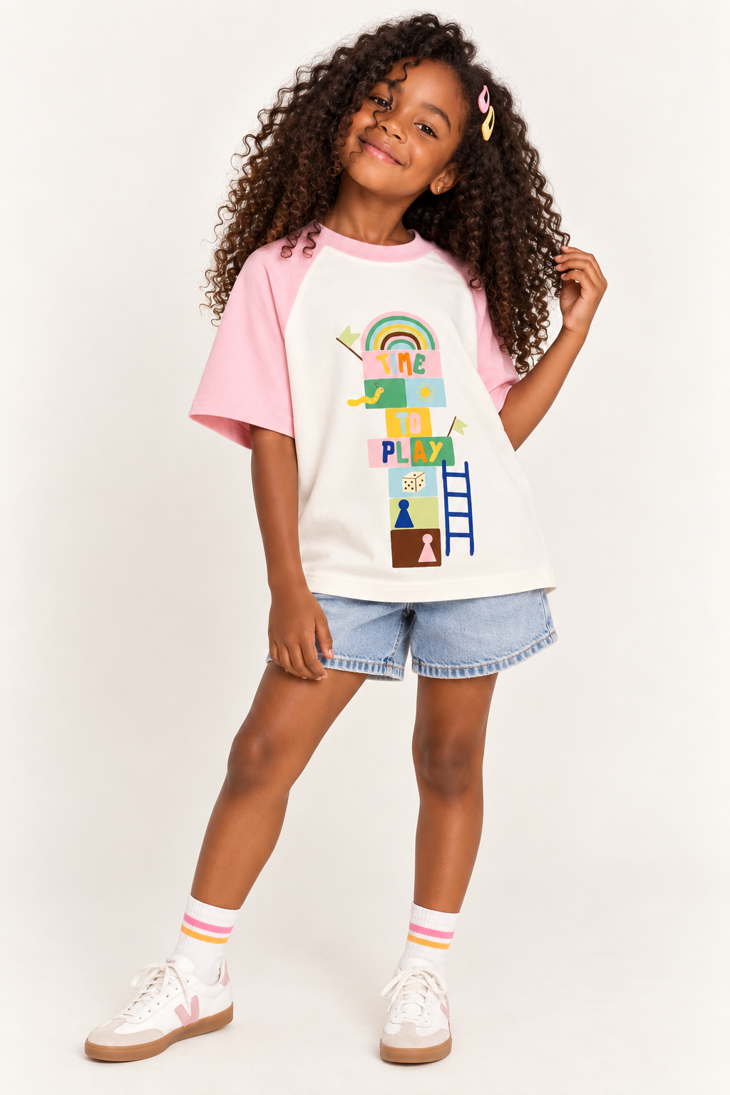 T-shirt Oversized Amarelinha